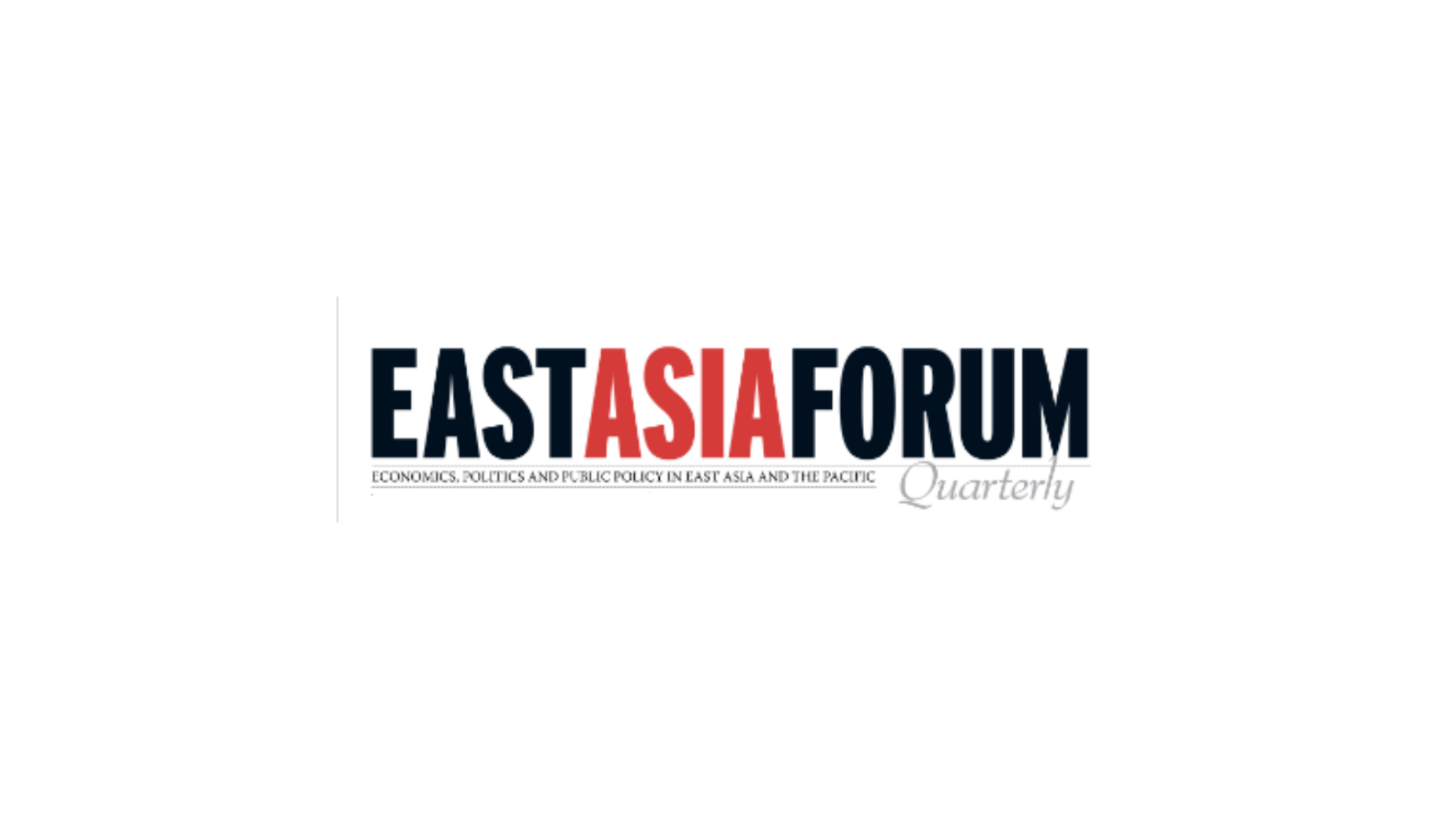 East Asia Forum Quarterly research magazine