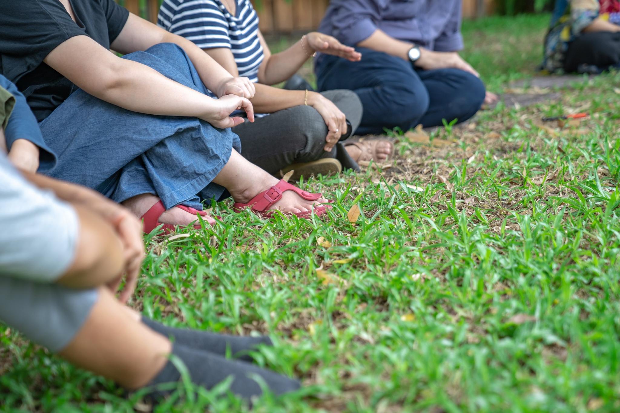 social policy people sitting in a circle