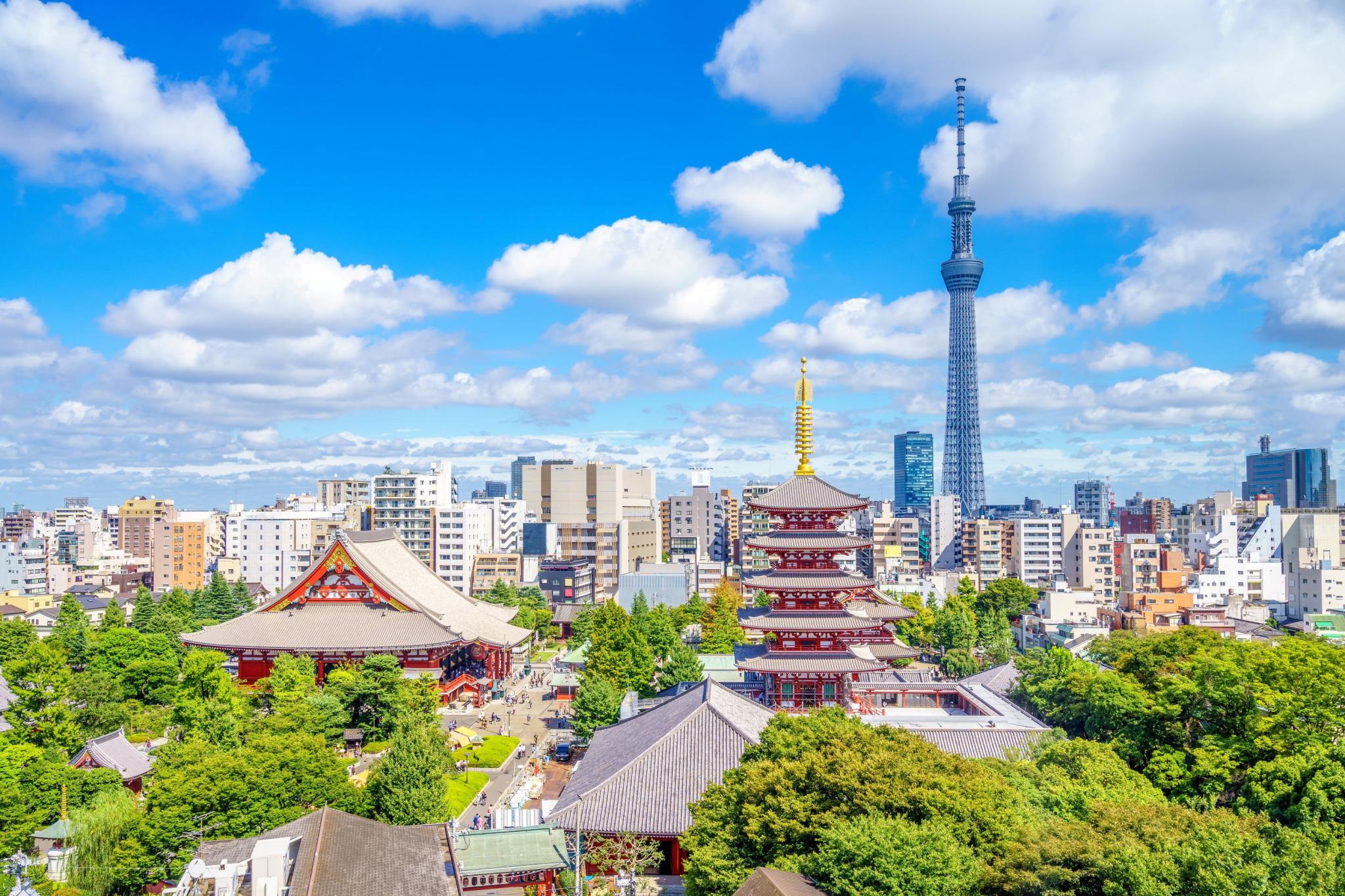 Tokyo skyline